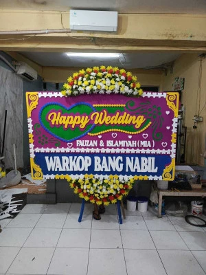 Papan Bunga di Samparwadi Tirtayasa