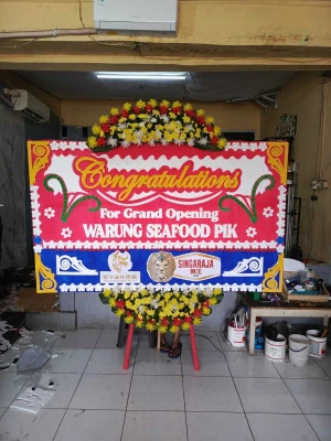 Papan Bunga di Samparwadi Tirtayasa