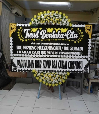 Papan Bunga di Samparwadi Tirtayasa