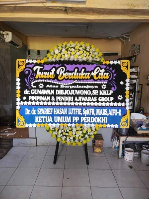 Papan Bunga di Samparwadi Tirtayasa